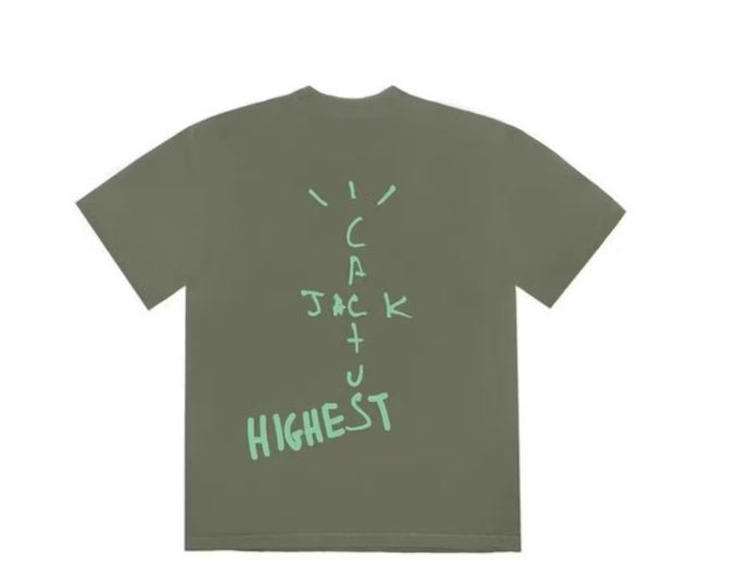 Travis Scott Jordan Highest Tee "Olive"